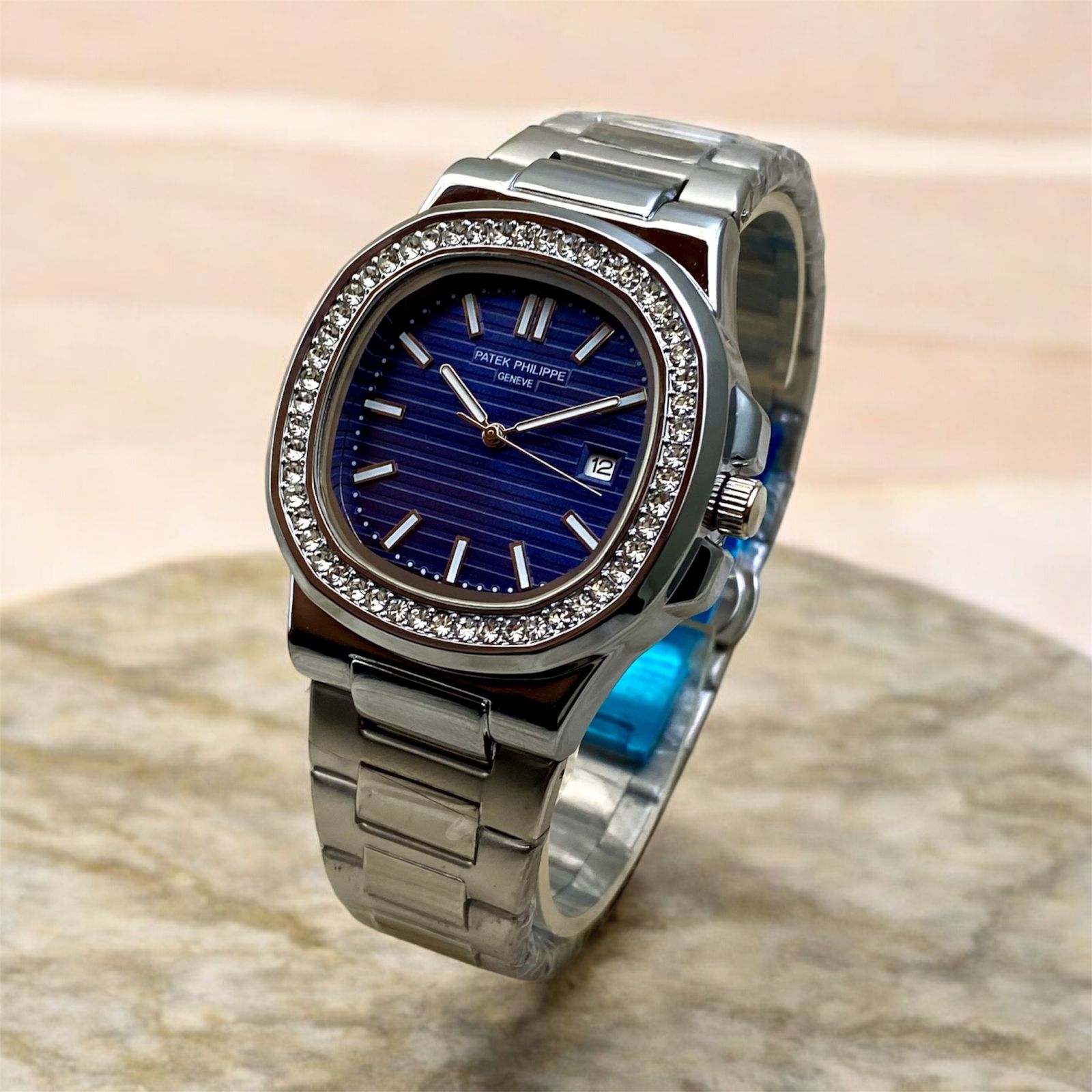 PATEK STONES - SILVER & BLUE - IW_168971-2