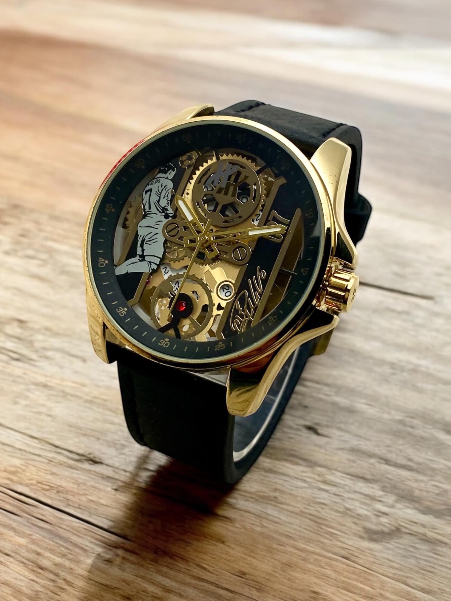 HUBLOT CR-7 - BLACK & GOLDEN - IW_22254